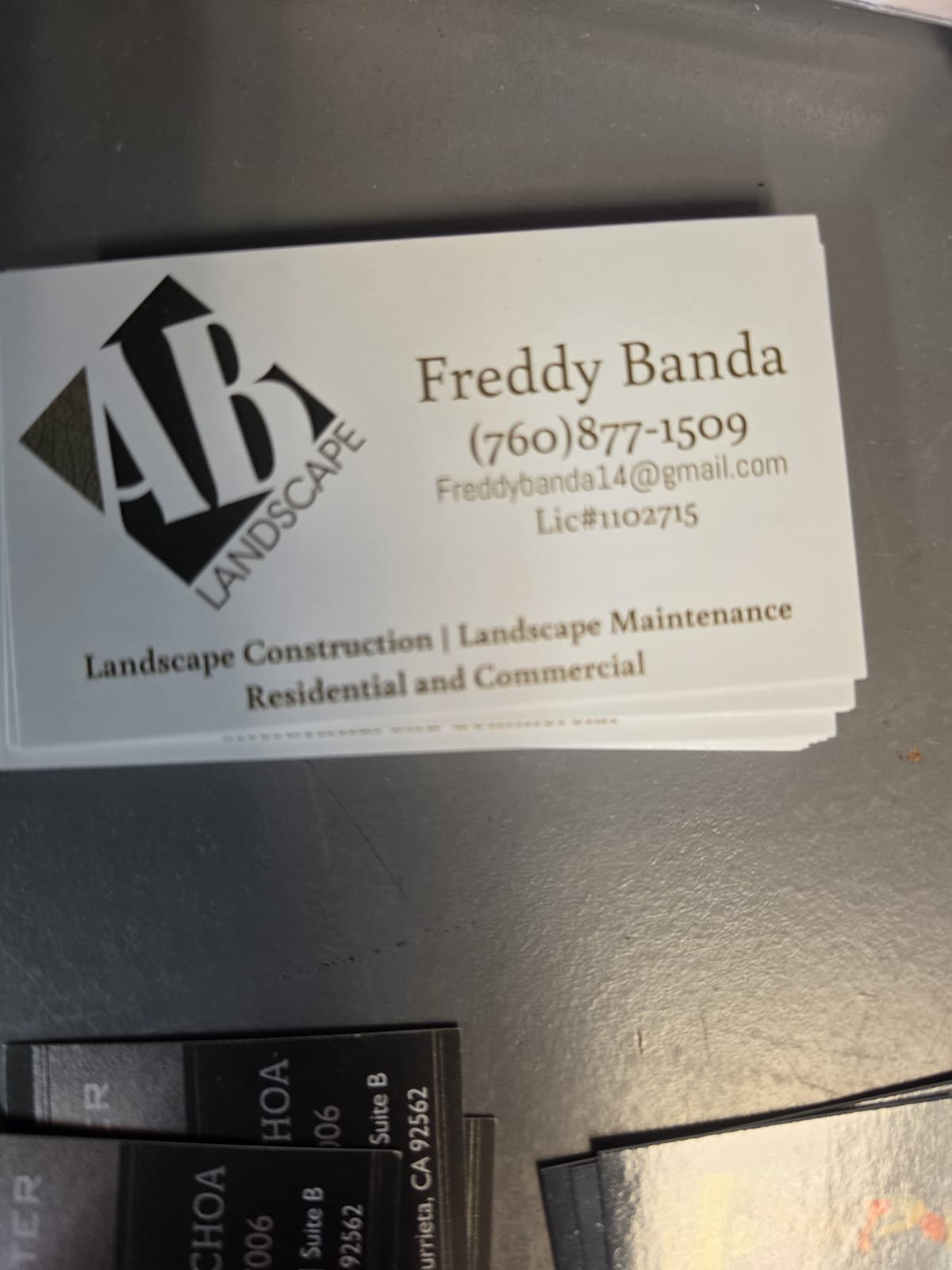 Freddy Banda Landscapes project photo
