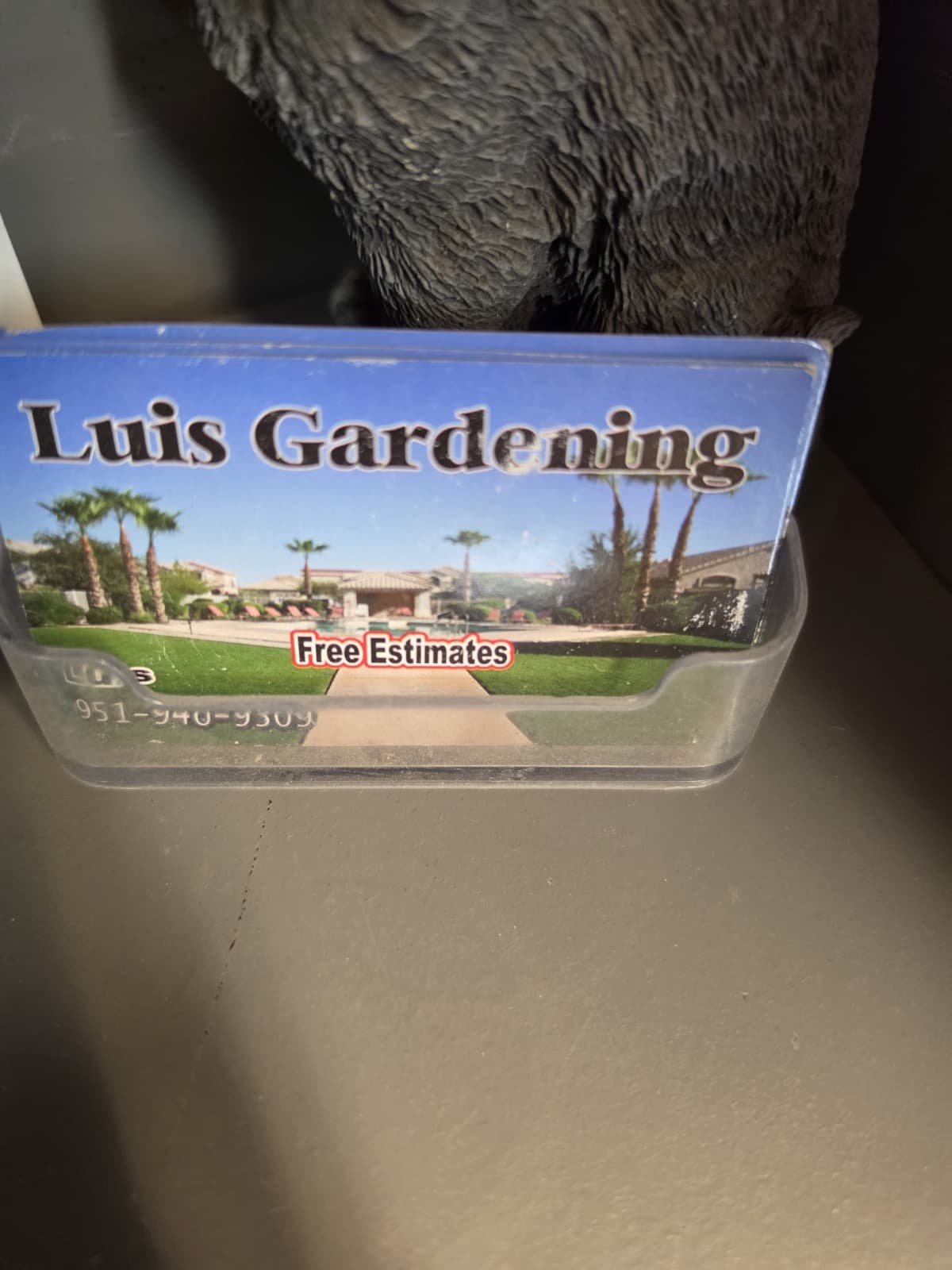 Luis Gardening project photo